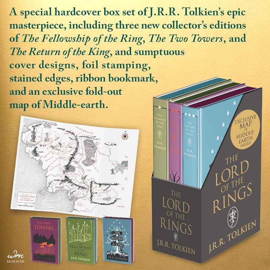 The Lord of the Rings 1992 100周年版3冊セット The Lord of the Rings, 1992 UK Centenary Edition Three